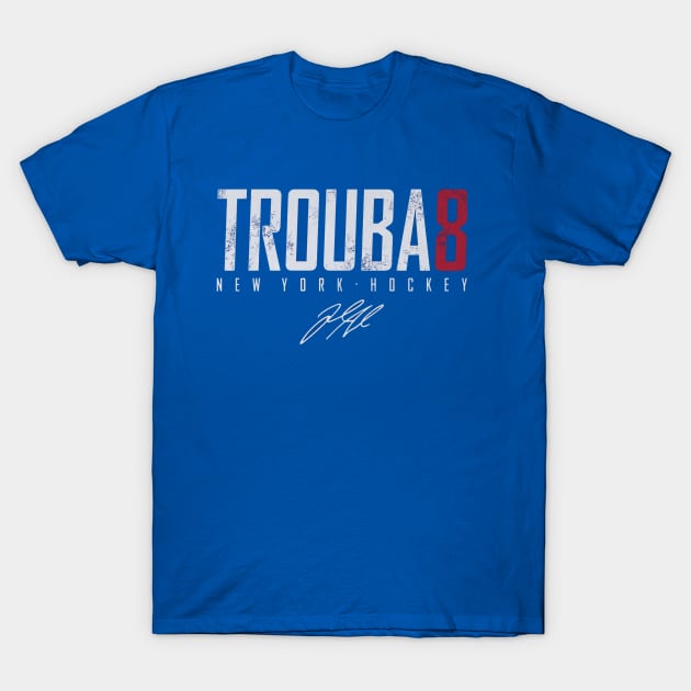 Jacob Trouba New York R Elite T-Shirt by TodosRigatSot